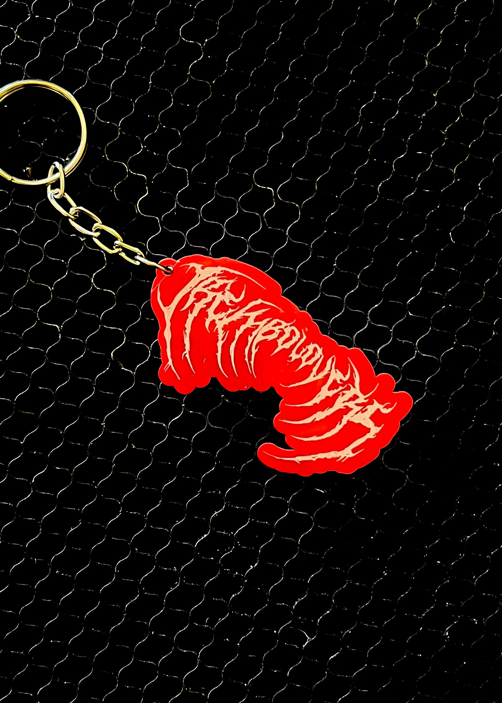 Chaveiro vermelho